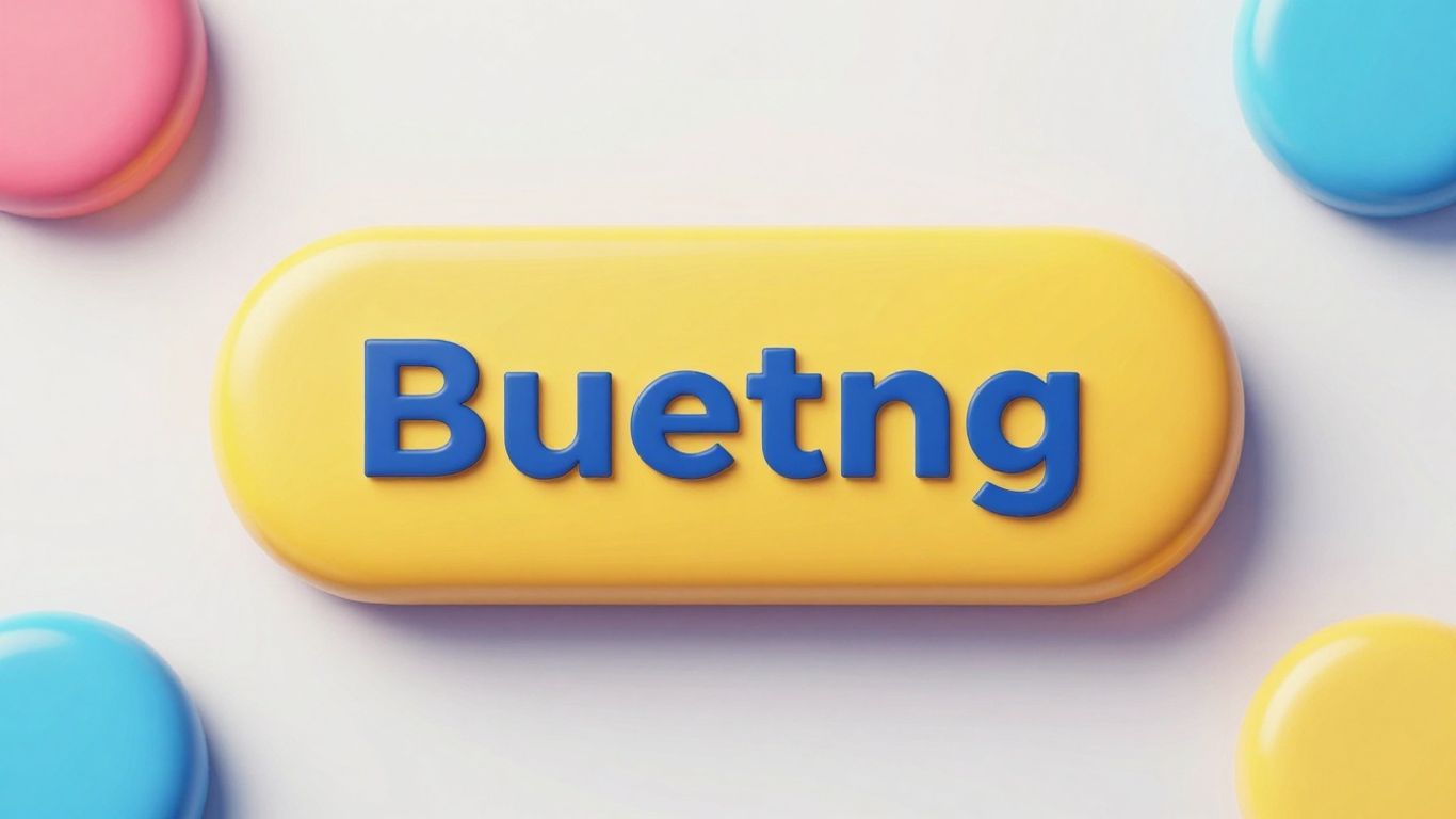 Compelling button design for a landing page call to action.