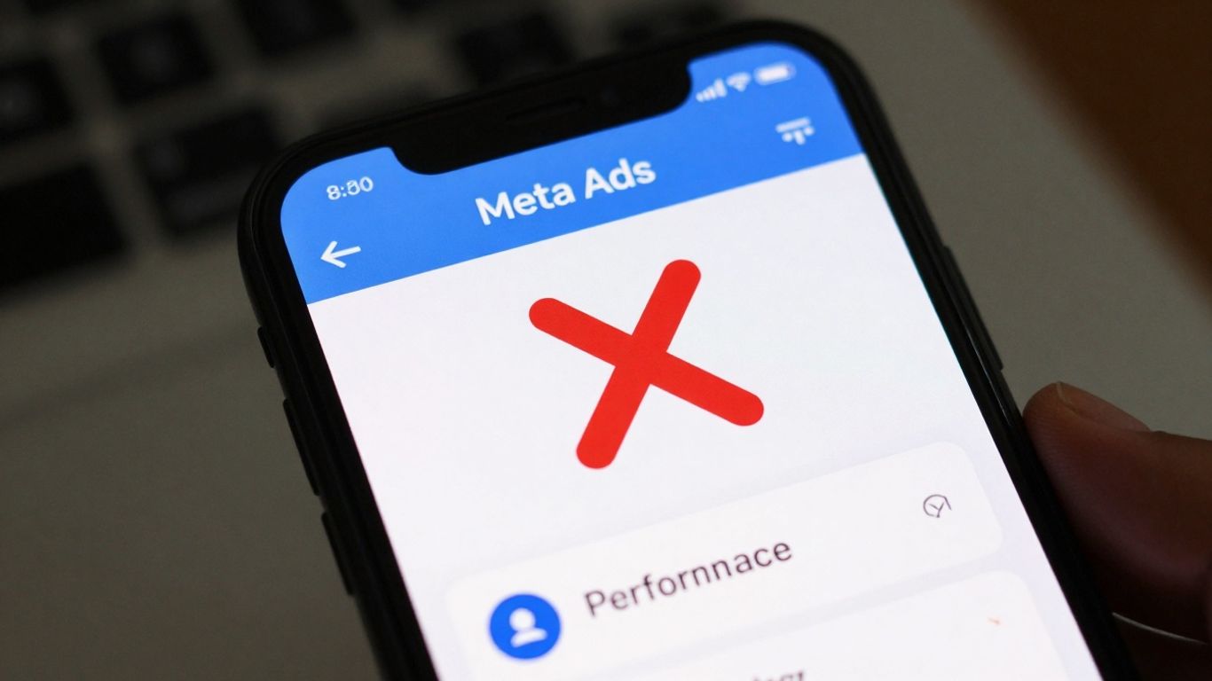 Meta Ads stopped working, troubleshooting guide image.