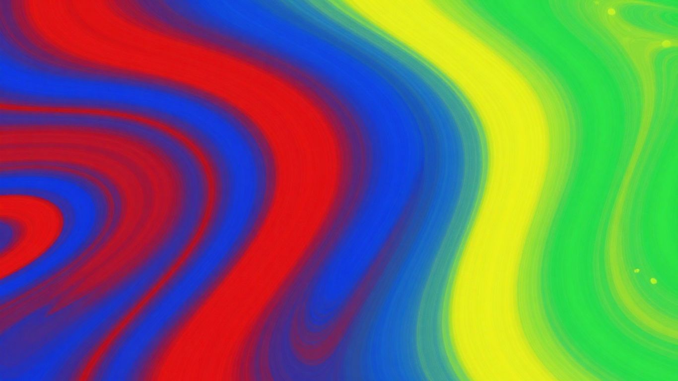 Abstract colorful swirls influencing web design choices.